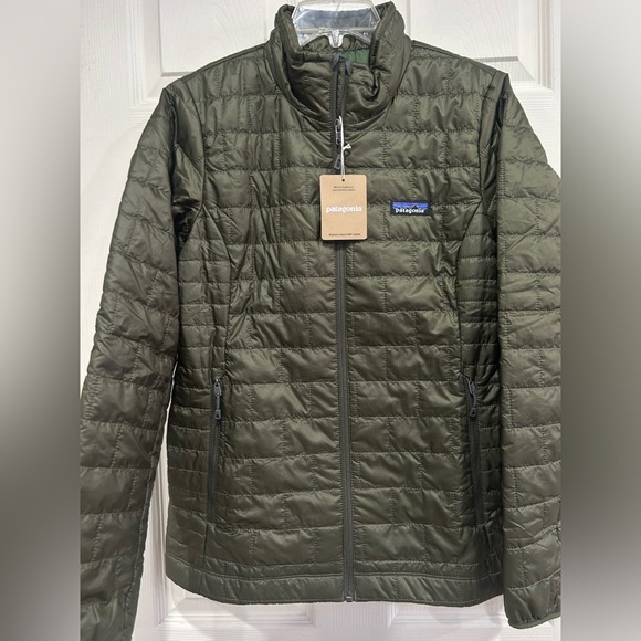 Patagonia Women’s Small Nano Puff Jacket Pine Needle Green NWT Puffer Puffy